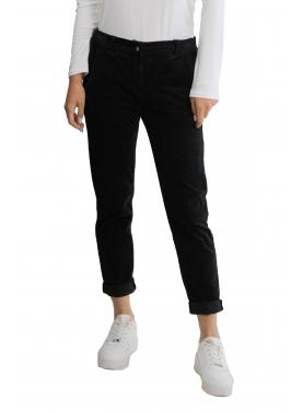 Chino senza pence in velluto 